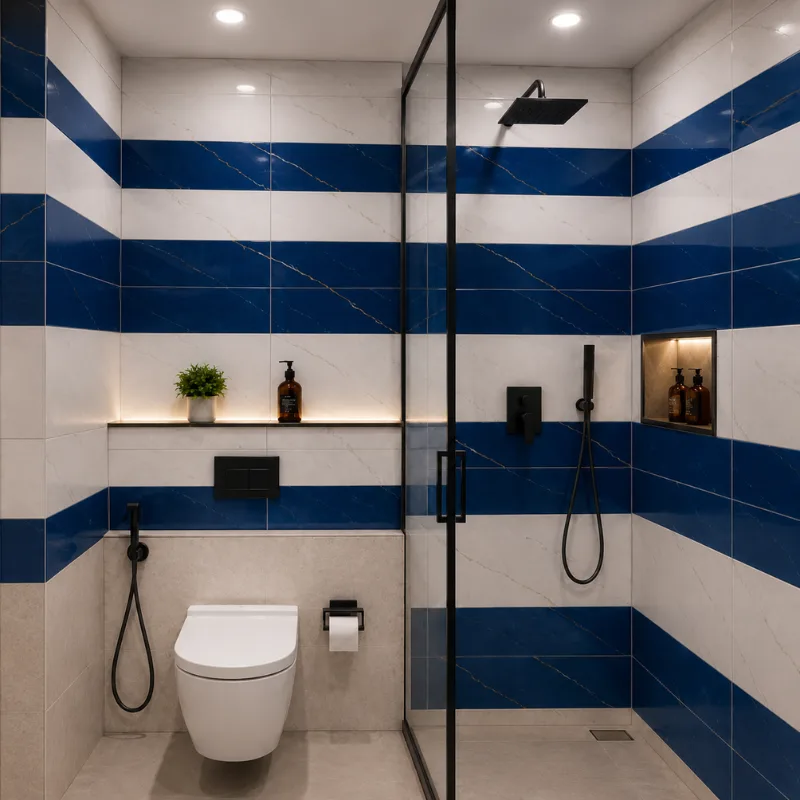Bathroom wall tiles 3  — view 2