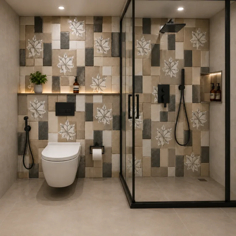 Bathroom wall tiles 5 — view 1
