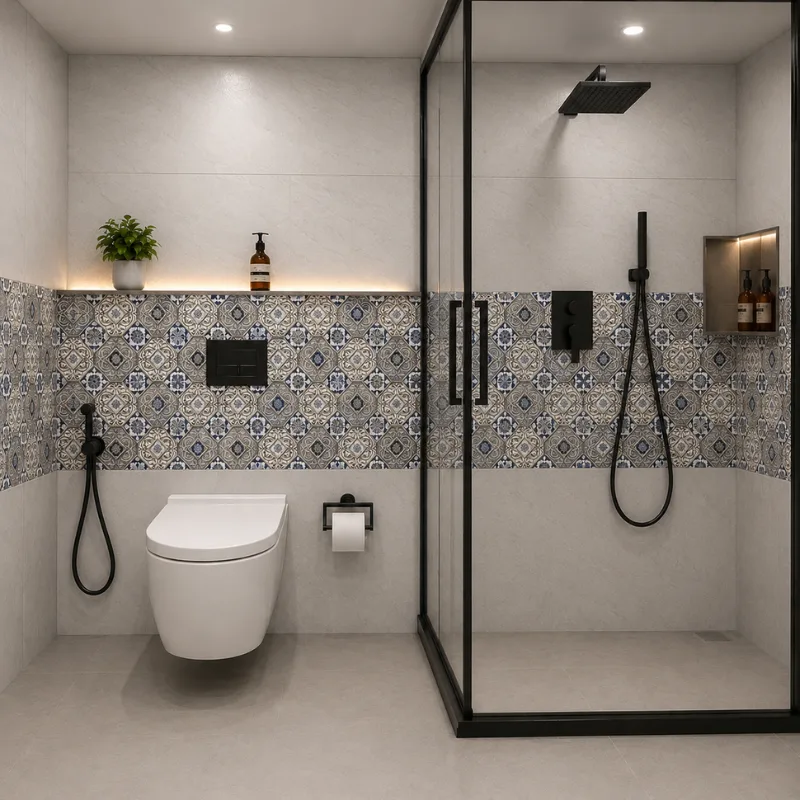 Bathroom wall tiles 9 — view 2