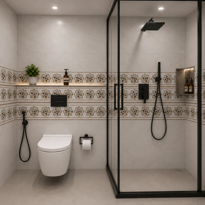 Bathroom wall tiles 11 — view 2