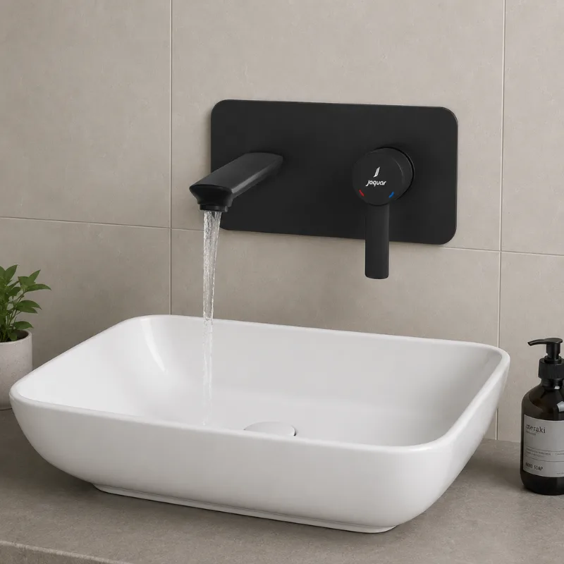 Single Lever Basin Mixer Wall Mounted  — view 2