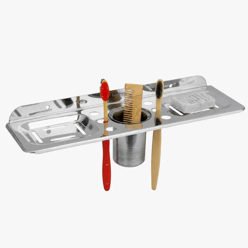 Soap Dish Cum Tumbler Holder